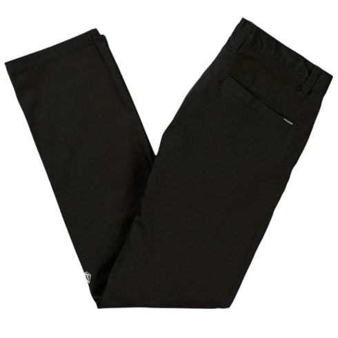 Volcom - Frickin Modern Straight Stretch Chino Pants (Black)